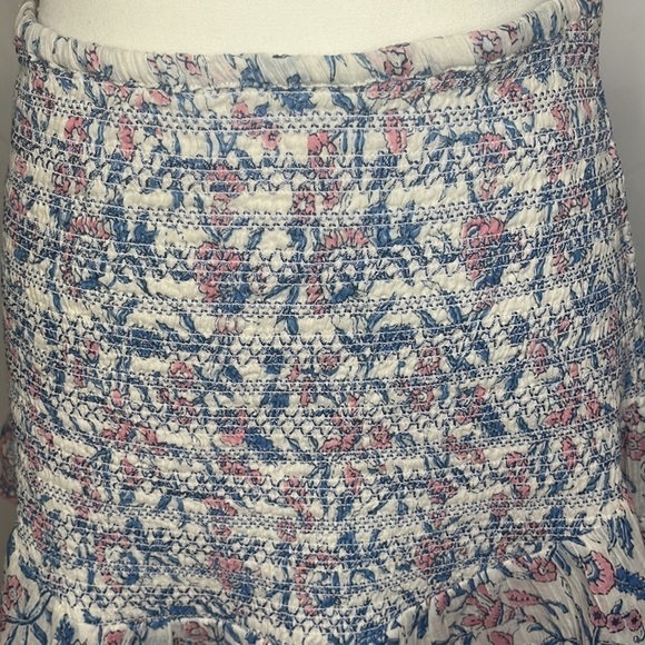 SAYLOR Katrina Mini Floral Multi Blue skirt - Picture 5 of 8